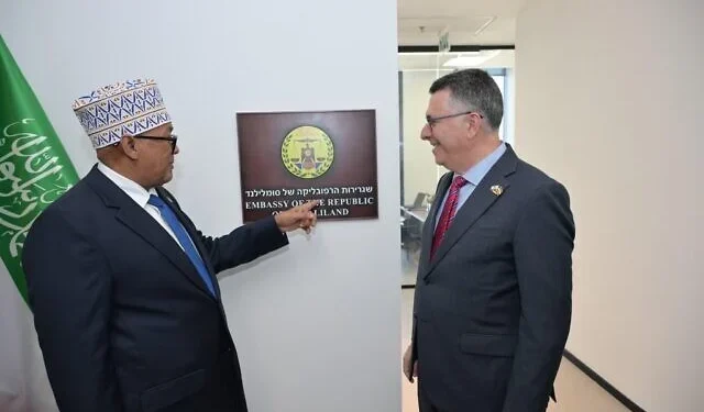 Somaliland Officially Opens Embassy in Jerusalem